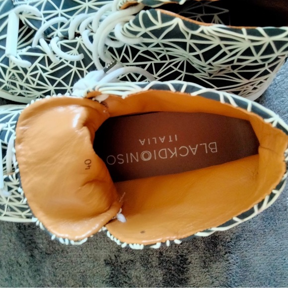 Black Dioniso sneakers, made in Italy. Size 40. - Picture 5 of 5